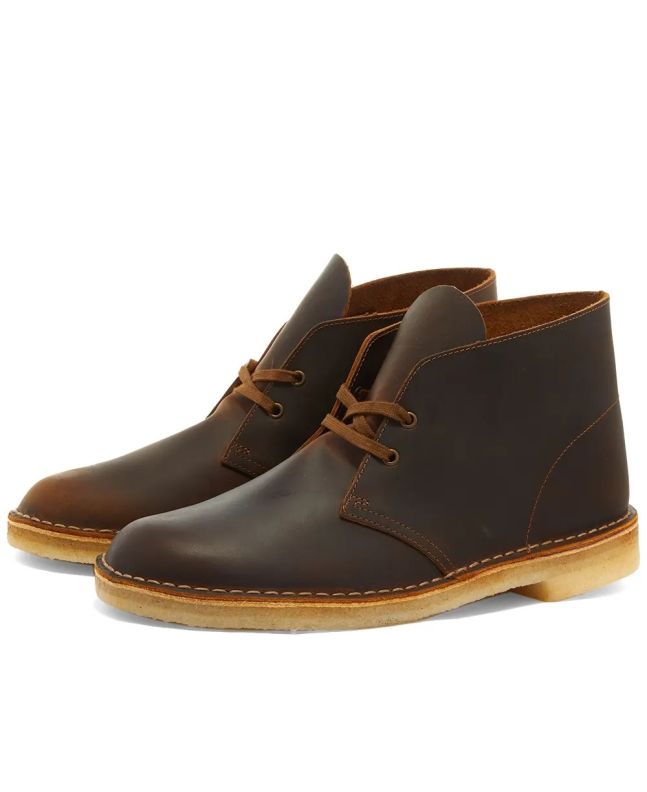 spezial madrid Clarks Originals Desert Boot Beeswax Leather