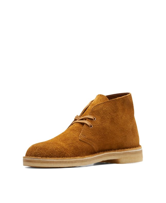 Spezial Madrid Clarks Originals Desert Boot Brown & Orange Suede