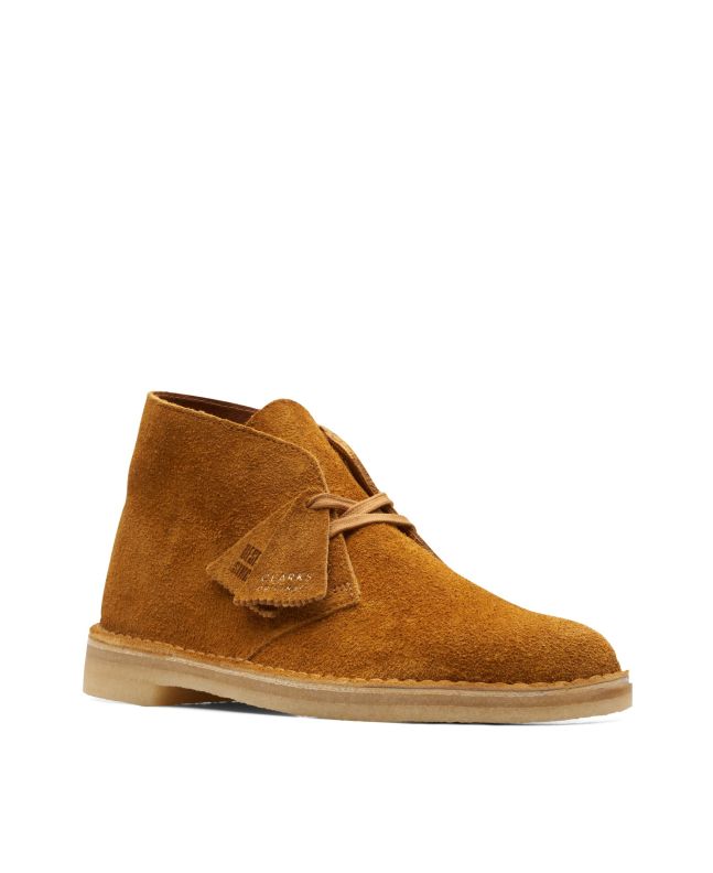 Spezial Madrid Clarks Originals Desert Boot Brown & Orange Suede