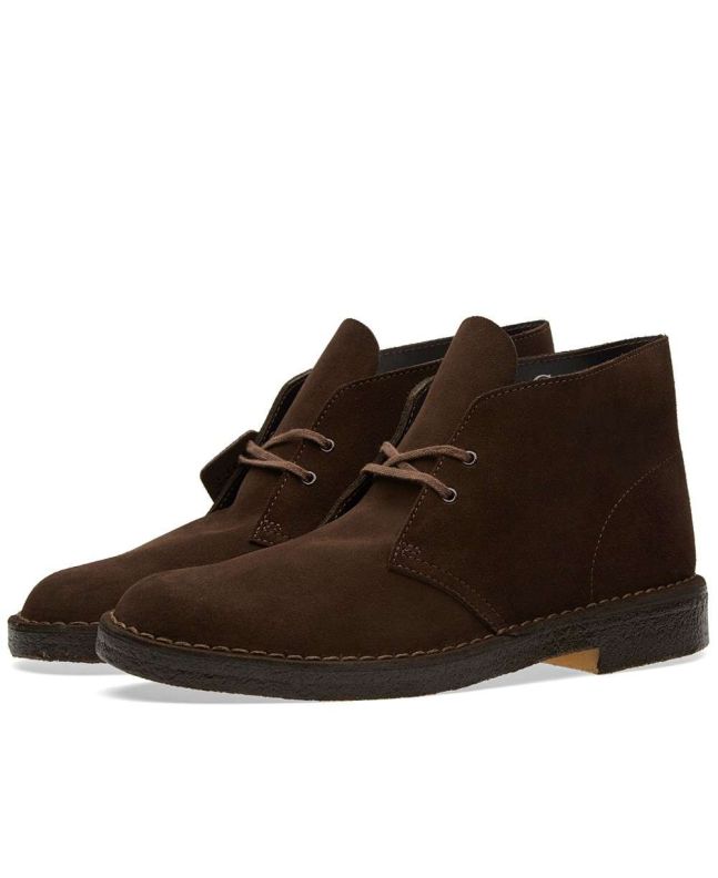spezial madrid Clarks Originals Desert Boot Brown Suede