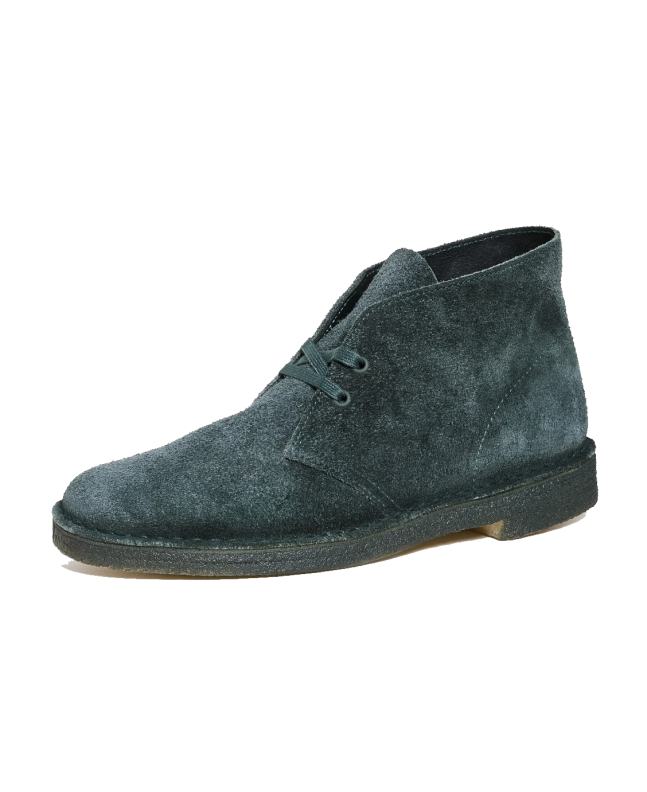 Spezial Madrid Clarks Originals Desert Boot Dark Green Suede