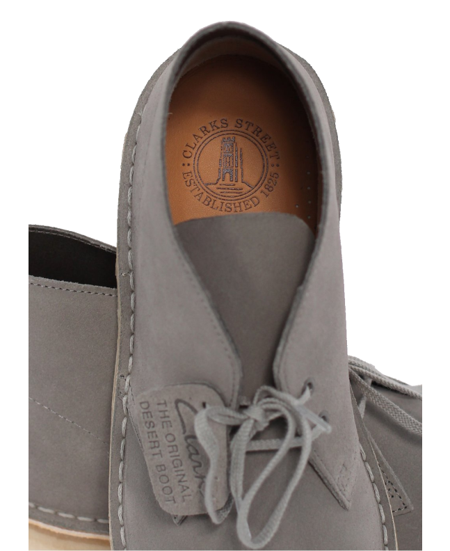 Spezial Madrid Clarks Originals Desert Boot Grey Stone