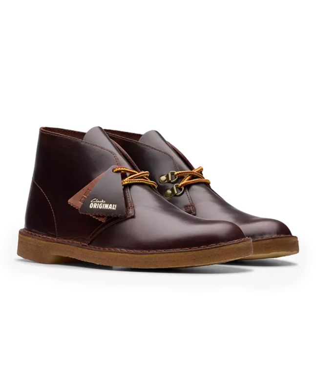 spezial madrid Clarks Originals Desert Boot Hilker Burgundy Leather