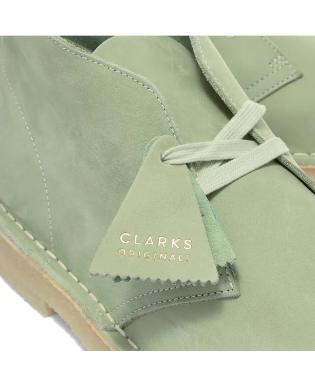 Spezial Madrid Clarks Originals Desert Boot Pale Green Suede