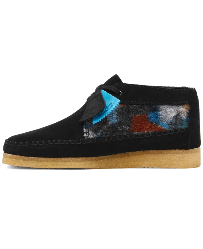 Spezial Madrid Clarks Originals Paradise Forest Weaver Boot Black Wool