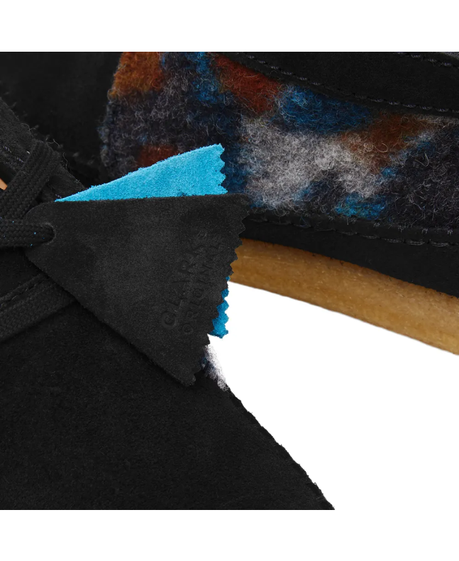 Spezial Madrid Clarks Originals Paradise Forest Weaver Boot Black Wool