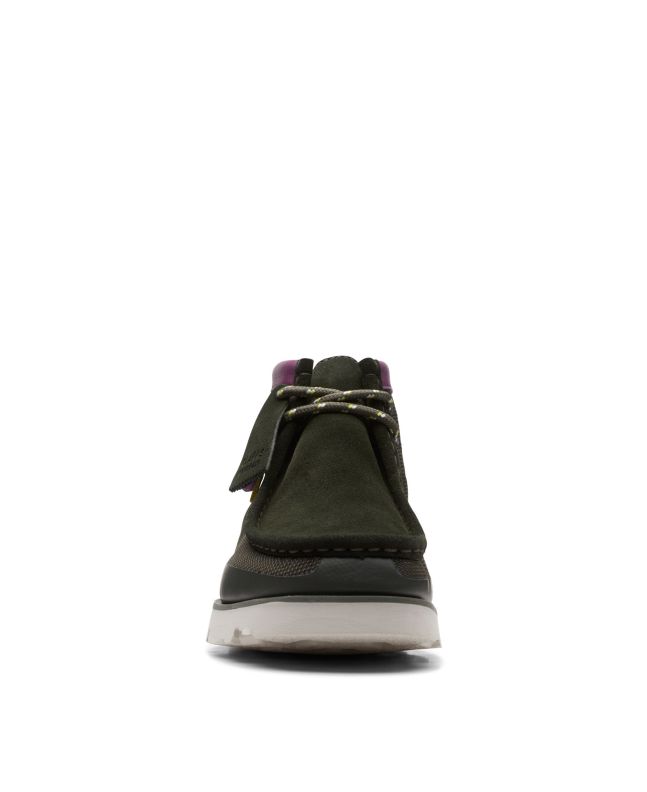 Spezial Madrid Clarks Originals Wallabee Boot 2.0 Gore-Tex Green & Blackberry