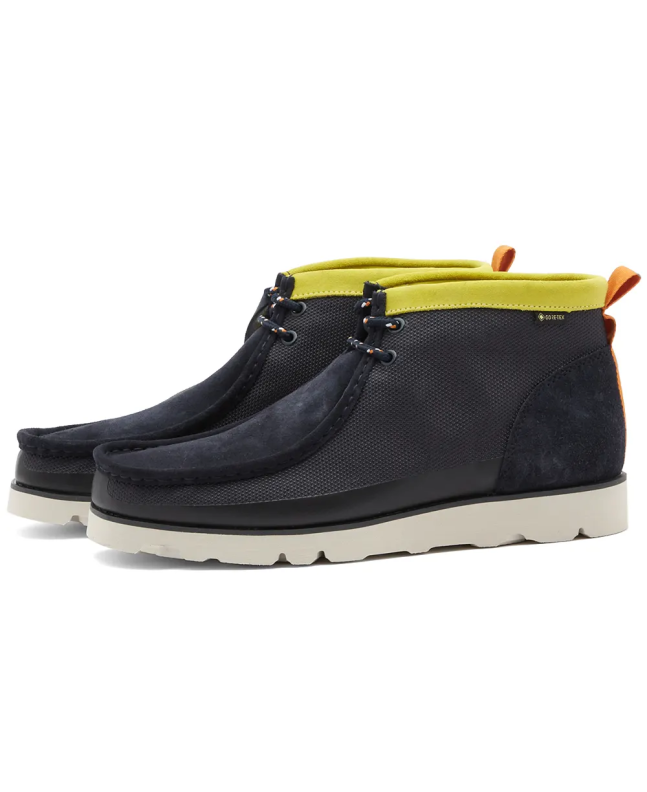 spezial madrid Clarks Originals Wallabee Boot 2.0 Gore-Tex Navy Combi