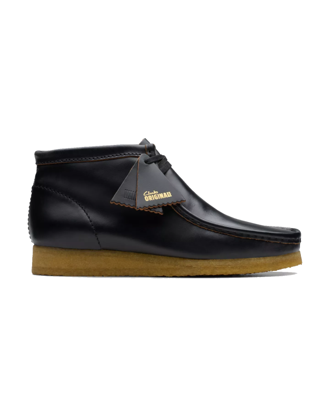 Spezial Madrid Clarks Originals Wallabee Boot Black Leather
