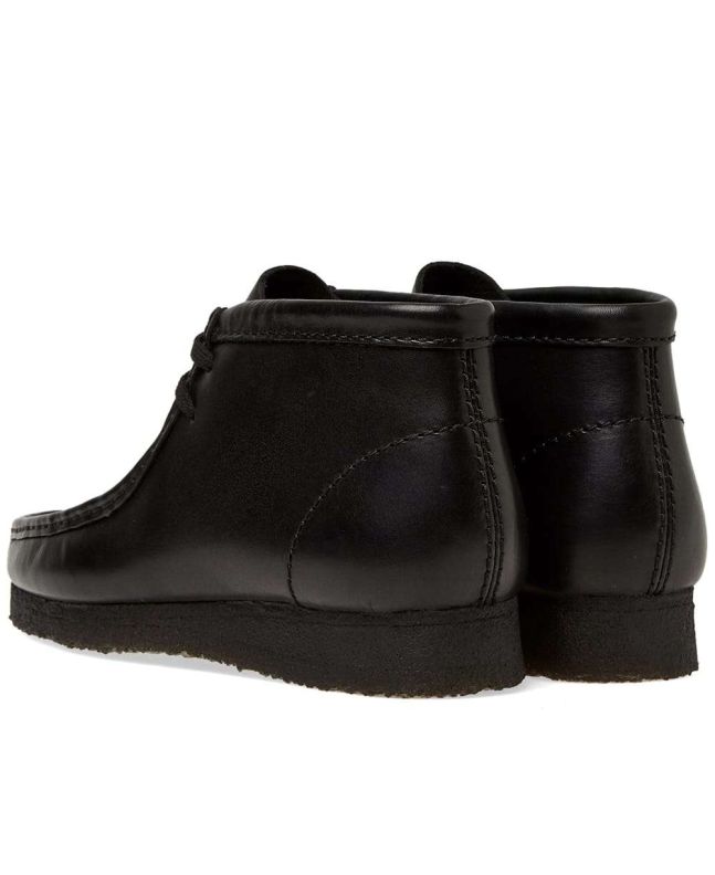 Spezial Madrid Clarks Originals Wallabee Boot Black Leather