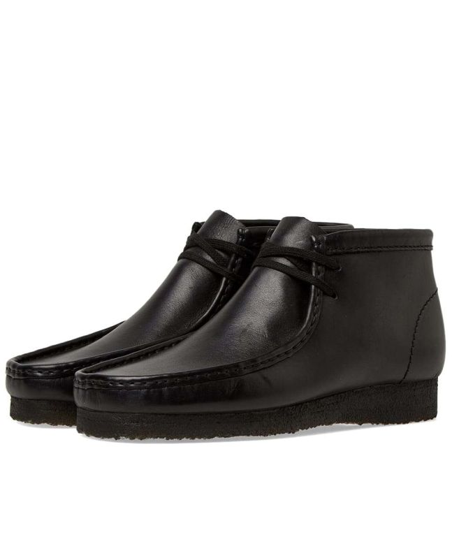 Spezial Madrid Clarks Originals Wallabee Boot Black Leather