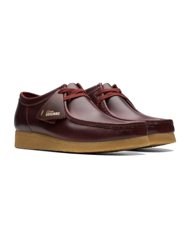 spezial madrid Clarks Originals Wallabee Deep Red Leather