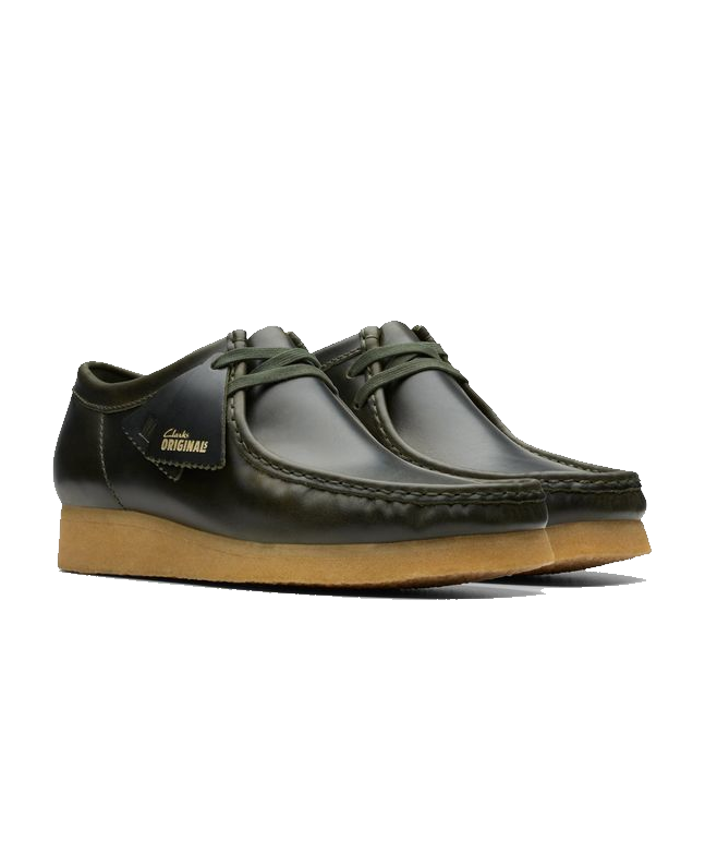 spezial madrid Clarks Originals Wallabee Forest Green Leather