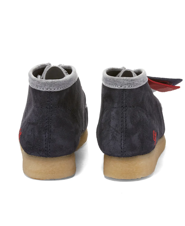 Spezial Madrid Clarks Originals Wallabee Varcity Boot Navy & Grey
