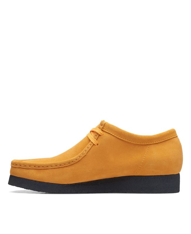 Spezial Madrid Clarks Originals Wallabee Yellow & Blue Suede