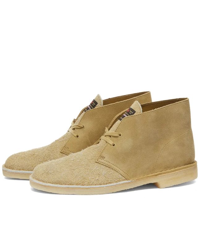 spezial madrid Clarks Originals x Thisisneverthat Desert Boot Maple Combi Suede