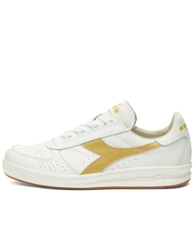 Spezial Madrid Diadora B. Elite H Italy Sport White & Gold