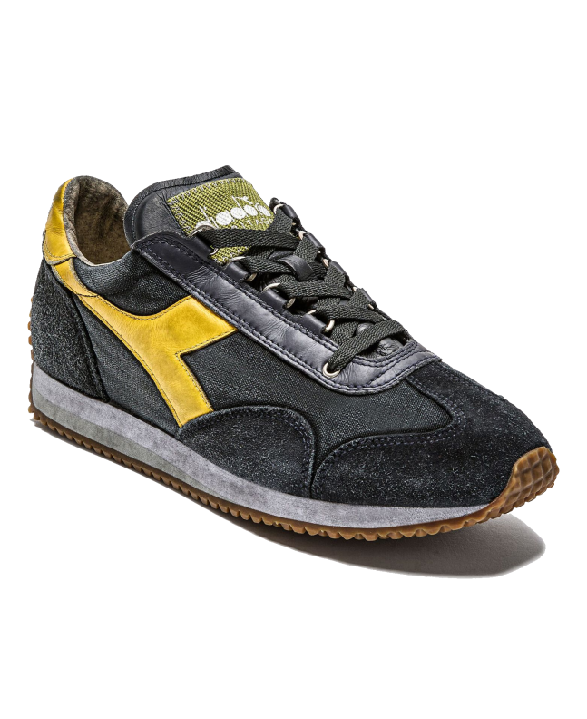 Spezial Madrid Diadora Heritage Equipe H Dirty SW Evo Stone Black Anthracite Ebony