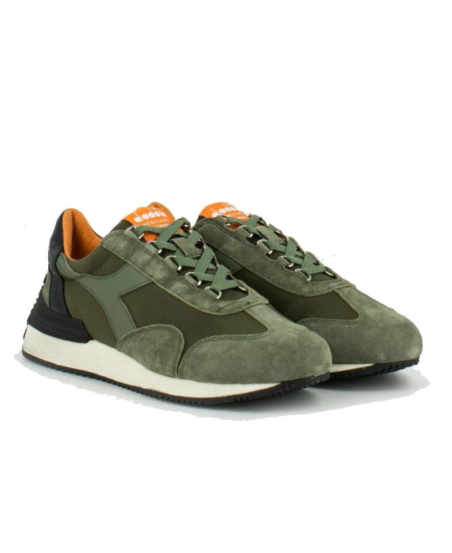 spezial madrid Diadora Heritage Equipe Italy Mad Nubuck SW Olive