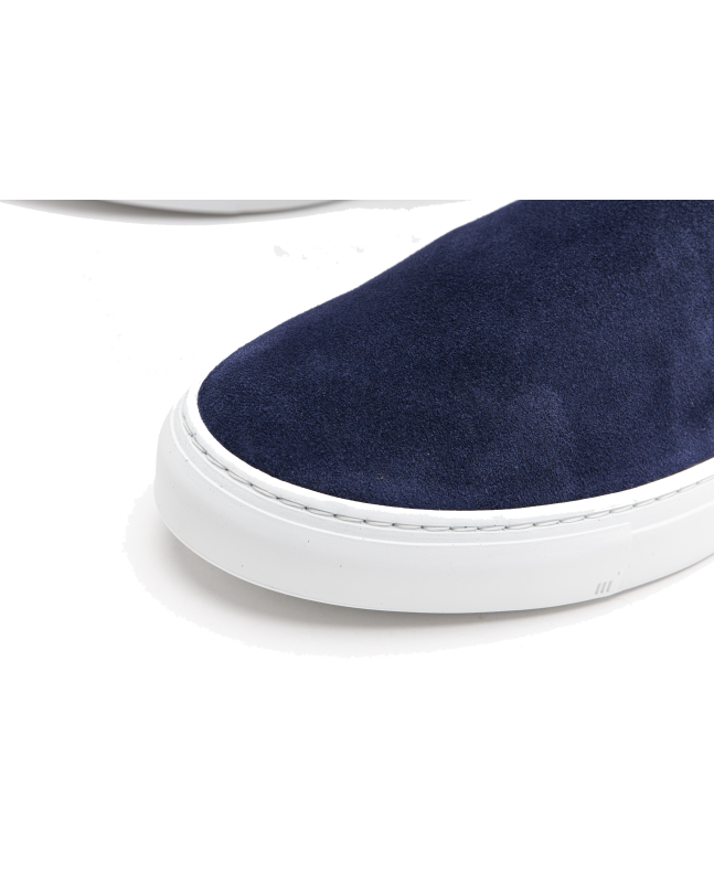 Spezial Madrid Diemme Garda Slip-On Sand Navy Suede