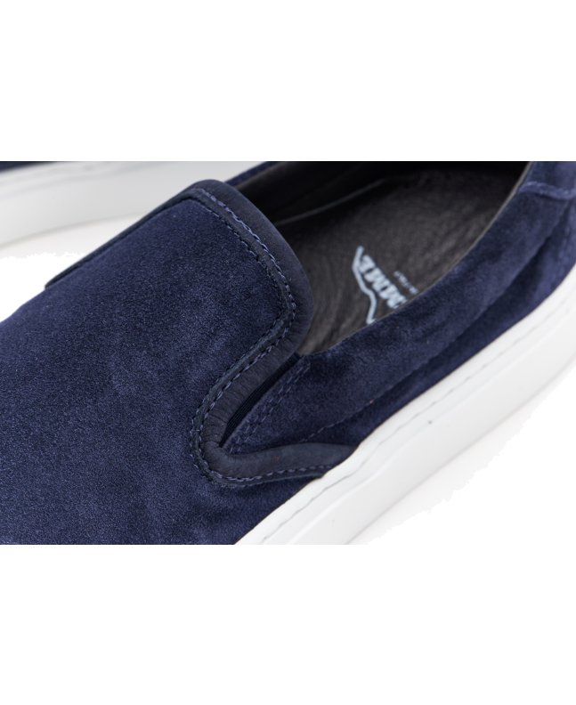 Spezial Madrid Diemme Garda Slip-On Sand Navy Suede