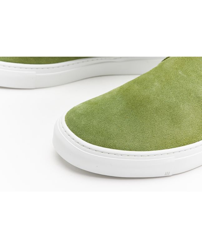 Spezial Madrid Diemme Garda Slip-On Tendril Green Suede