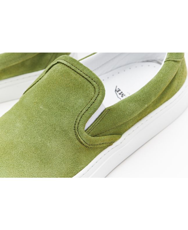 Spezial Madrid Diemme Garda Slip-On Tendril Green Suede