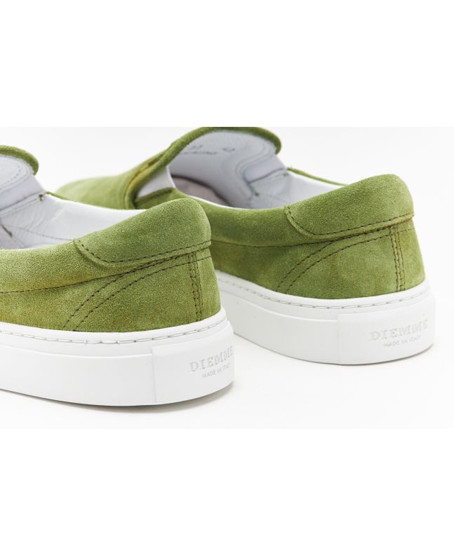 Spezial Madrid Diemme Garda Slip-On Tendril Green Suede