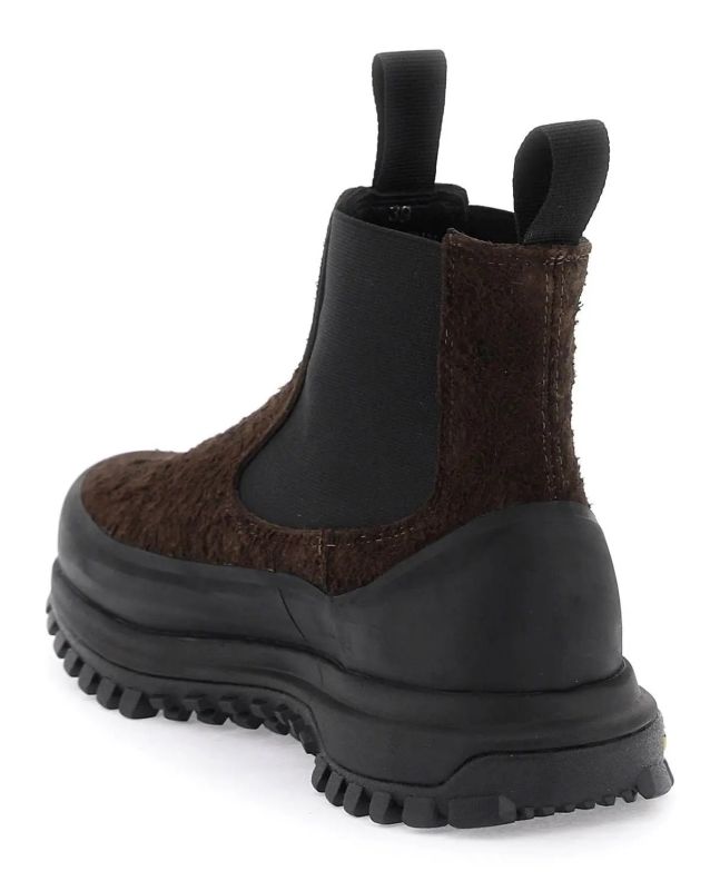 Spezial Madrid Diemme Ramon Chelsea Boots Nubuck Dark Brown