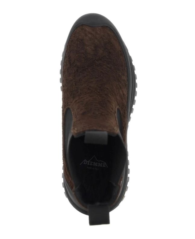 Spezial Madrid Diemme Ramon Chelsea Boots Nubuck Dark Brown