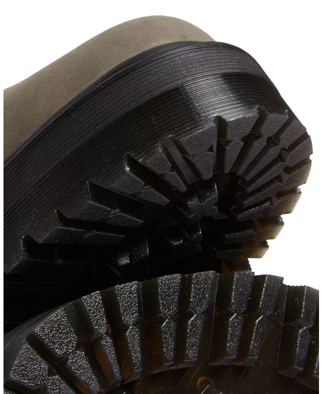 Spezial Madrid Dr. Martens 1460 Jadon Milled Nobuk Nickel Grey