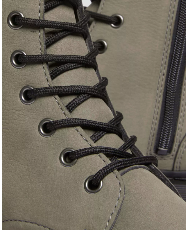 Spezial Madrid Dr. Martens 1460 Jadon Milled Nobuk Nickel Grey