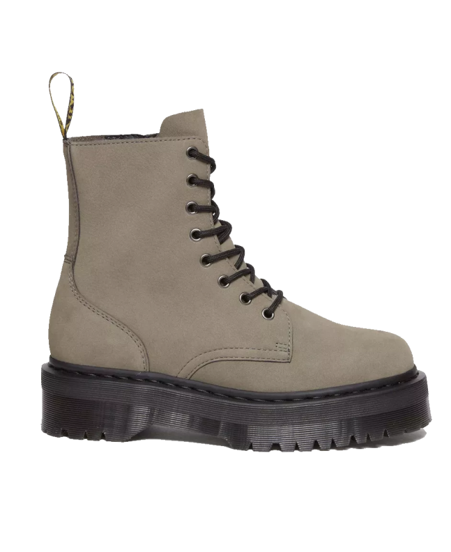 spezial madrid Dr. Martens 1460 Jadon Milled Nobuk Nickel Grey