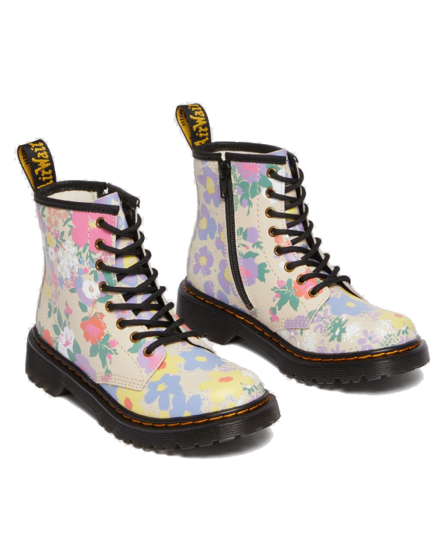 Spezial Madrid Dr. Martens 1460 Junior Floral Seasonal Print Beige