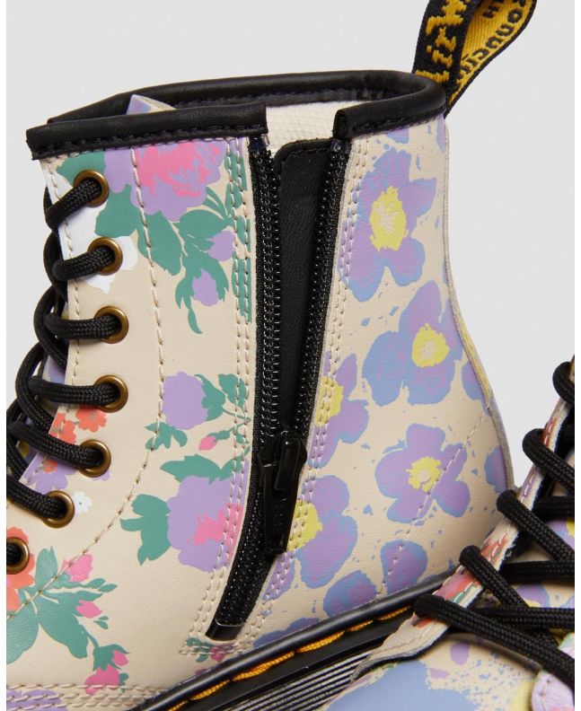 Spezial Madrid Dr. Martens 1460 Junior Floral Seasonal Print Beige