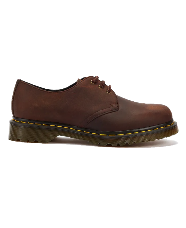 Spezial Madrid Dr. Martens 1461 Waxed Full Grain Chestnut Brown