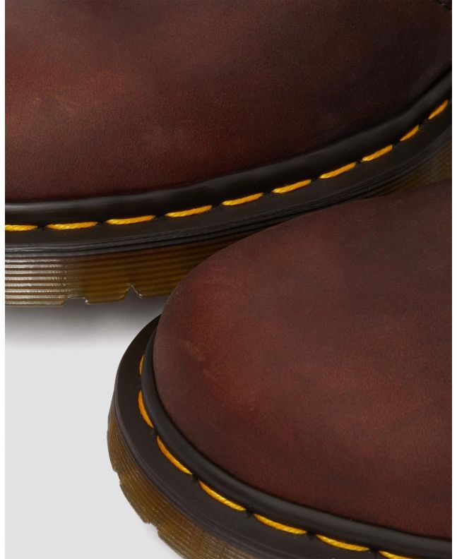 Spezial Madrid Dr. Martens 1461 Waxed Full Grain Chestnut Brown