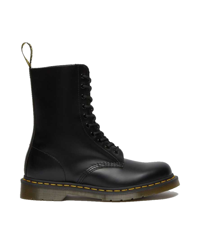 Spezial Madrid Dr. Martens 1490 High Boots Black Smooth