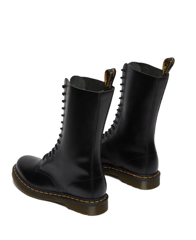 Spezial Madrid Dr. Martens 1914 High Boots Black Smooth