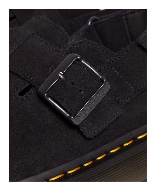 Spezial Madrid Dr. Martens Jorge II Suede Clogs Black