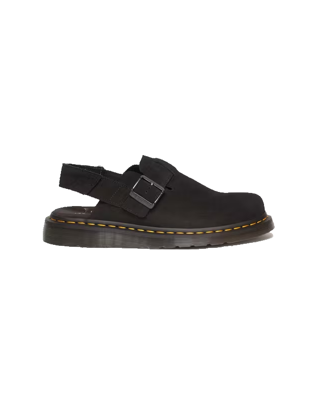 spezial madrid Dr. Martens Jorge II Suede Clogs Black