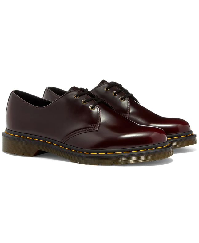 spezial madrid Dr. Martens Vegan 1461 Cherry Red Oxford Brush