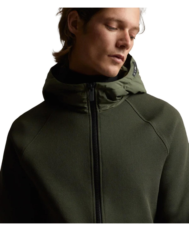 Spezial Madrid Ecoalf 1.0 Grisalf Knit Sweater Hoody Deep Green