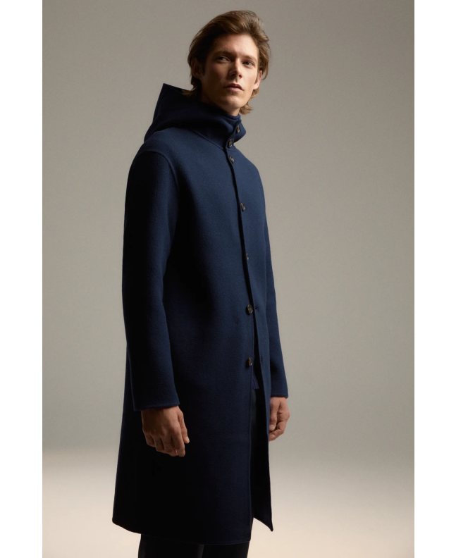 Spezial Madrid Ecoalf 1.0 Tramontanalf Recycled Wool Jacket Dark Navy