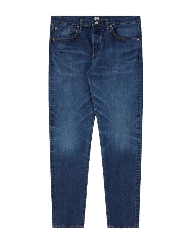 spezial madrid Edwin Regular Tapered Jeans Blue Mid Dark Used