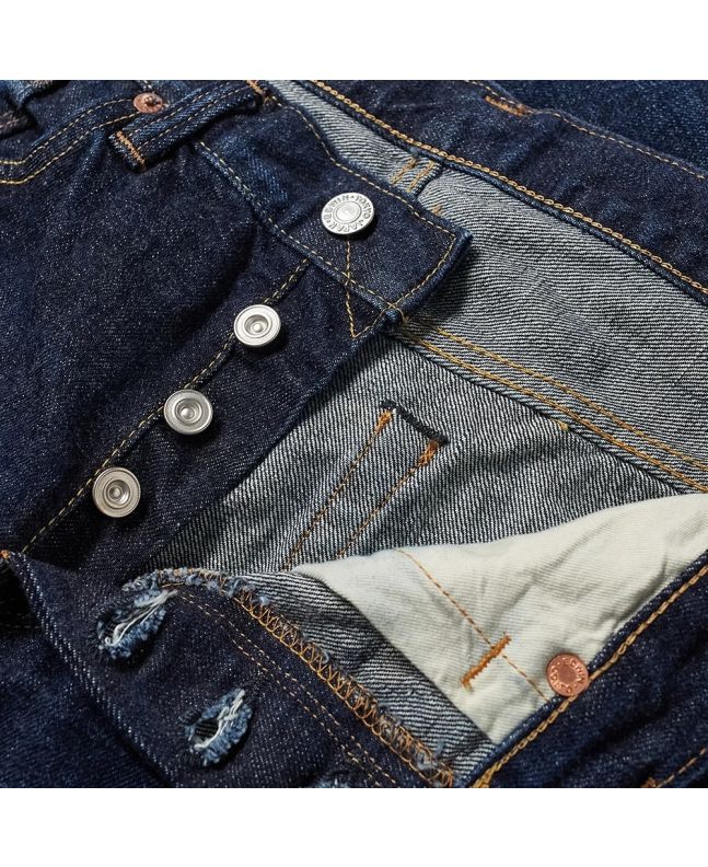 Spezial Madrid Edwin Regular Tapered Jeans - Made In Japan - Blue Dark Used L32