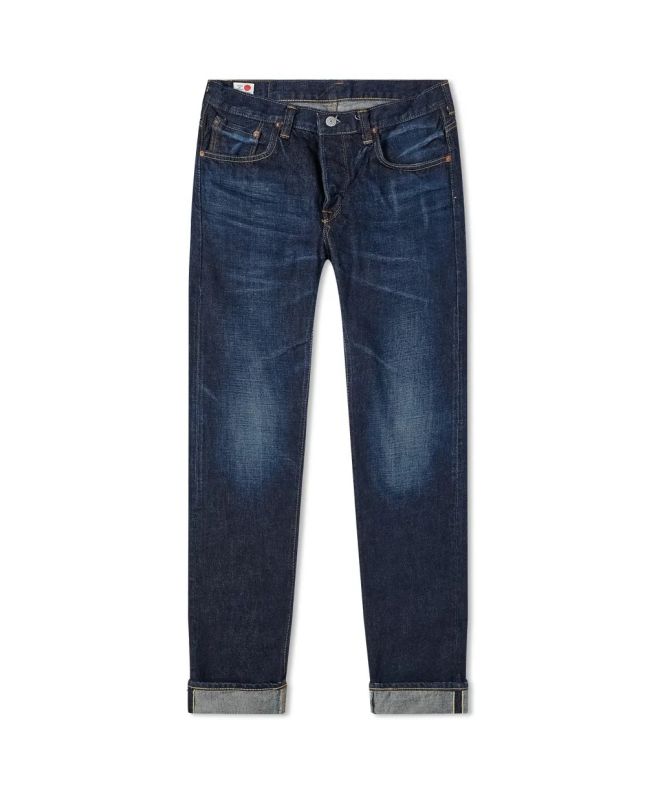 Spezial Madrid Edwin Regular Tapered Jeans - Made In Japan - Blue Dark Used L32