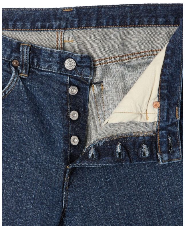 Spezial Madrid Edwin Regular Tapered Jeans - Made In Japan - Blue Even Wash Mid L32
