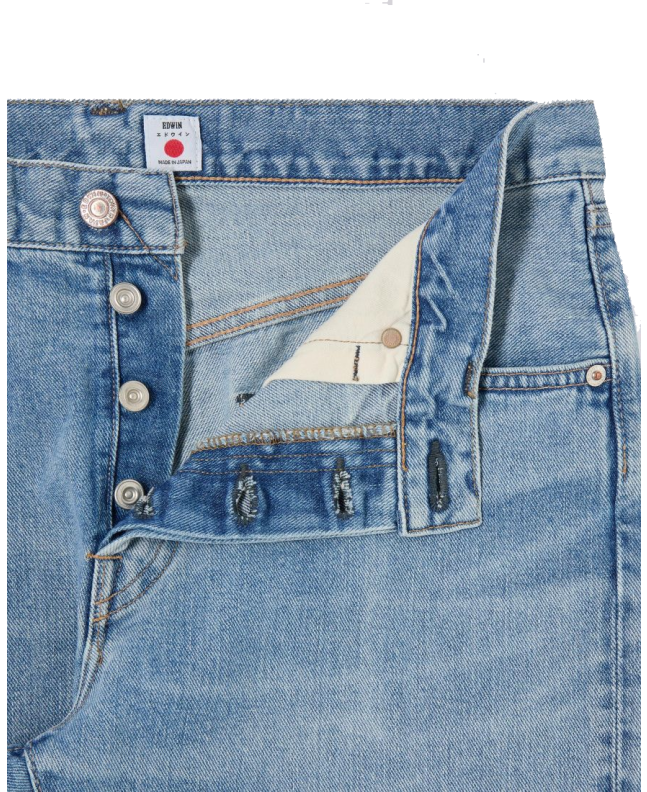 Spezial Madrid Edwin Slim Tapered Jeans Blue Light Used