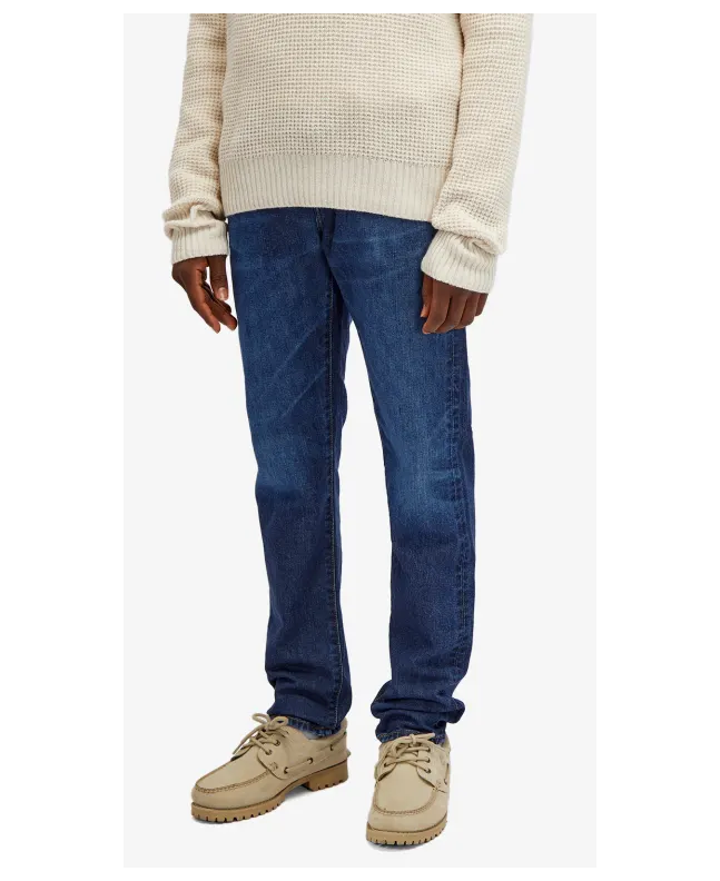 Spezial Madrid Edwin Slim Tapered Jeans Blue Mid Dark Used